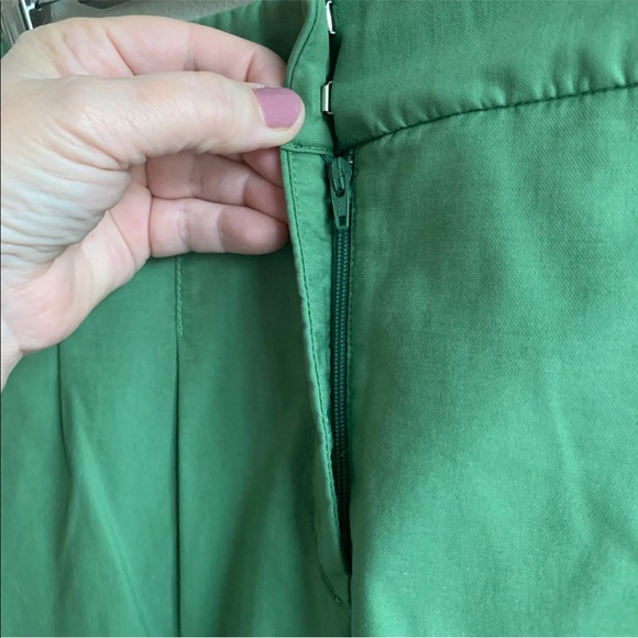 Anthropologie Elevenses Green Skirt 8 NWT - Picture 5 of 8
